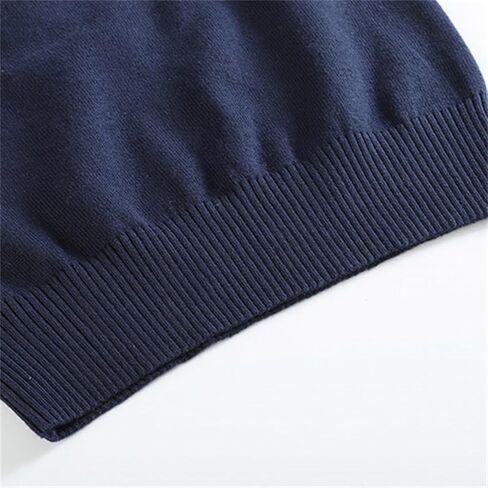 Boys Sweater Vest 100% Cotton School Uniform Vests for Girls Boy Toddler Kids Knit Fall Winter Clothes in Kuwait