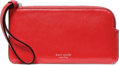 kate spade new york Women's Zippy Smooth Leather Small Wristlet in Kuwait