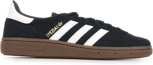 حذاء adidas Handball SPZ J Unified's Gum Outsole Solar Suede Overly Trainers (أسود أبيض، US 4.5) in Kuwait