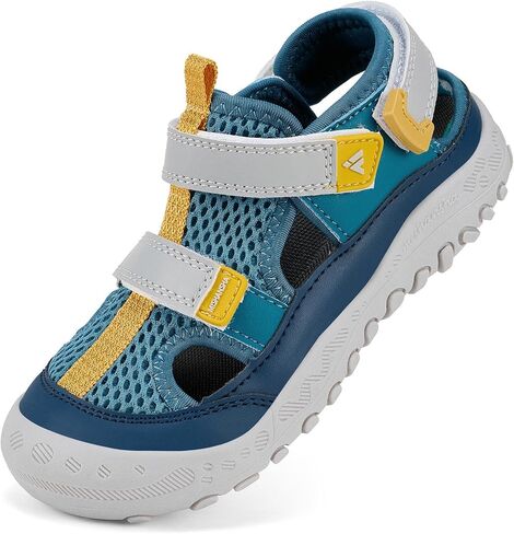 Mishansha Toddler Sandals Kids Walking Shoes Boys Girls Anti-Collision Breathable Sandals Toddler Adjustable Strap Non-Slip Outdoor Sneakers for Hiking Sports Trail Running in Kuwait