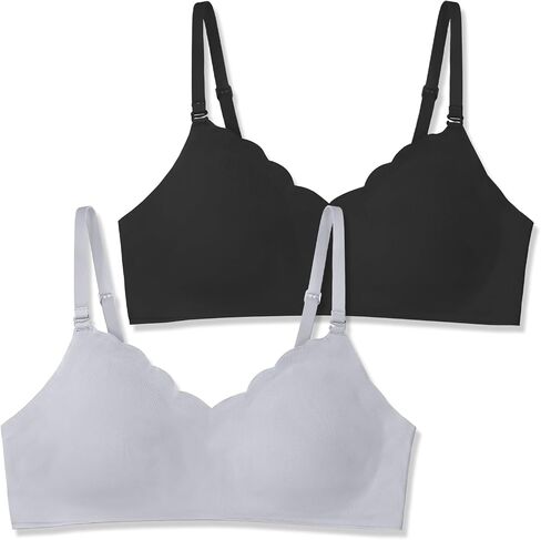 SALIA GIRL Training Bra for Girls & Teens, No Show Seamless Teen Bras with Soft Light Padding, Back Hook and Comfortable Fit in Kuwait