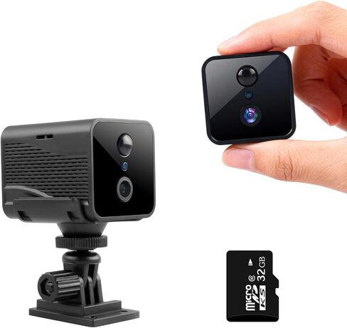 Long Battery Life Indoor Cameras Wireless for Home Security,360°Pan Tilt | House Camera Battery Powered, 360°Viewing, 2.4Ghz 2K Small WiFi Cameras, 2 Way Talk, Color Night Vision, AI Motion Detection in Saudi Arabia