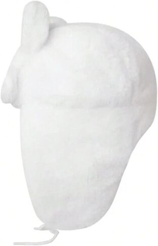 Winter Warm Ushanka Hat for Women Lovely Plush Designs Ushanka Hat with Adjustable Size and Lovely Cartoon Smiling Face in Kuwait