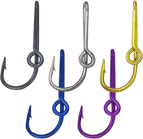 DHATMYC 5PCS Fish Hook Hat Clip Gold Hats Pins Decal Fish Hooks for Cap Hat Tie Clasp Money Clip in Saudi Arabia