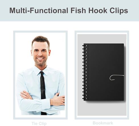 DHATMYC 5PCS Fish Hook Hat Clip Gold Hats Pins Decal Fish Hooks for Cap Hat Tie Clasp Money Clip in Saudi Arabia