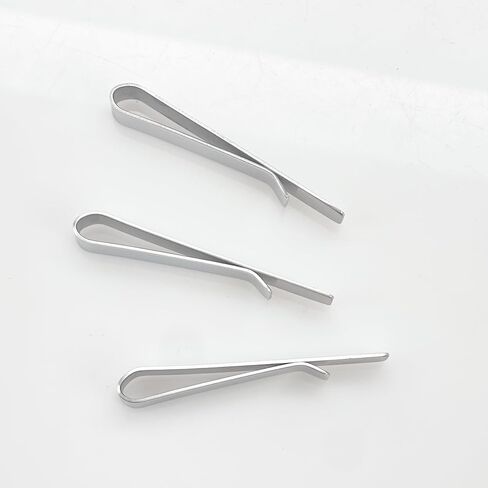 Stainless Steel Tie Clip Set for Men – Set of 3 Engraved Tie Bars for Dad, Grandpa, Uncle & Godfather – Durable Dress Accessories for Everyday Wear in Kuwait