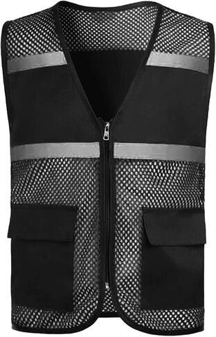 RKSTN Kids Student Reflective Safety Vest Sleeveless Jacket for Outdoor Activities Reflection Work Clothes in Saudi Arabia