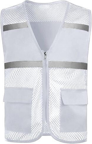 RKSTN Kids Student Reflective Safety Vest Sleeveless Jacket for Outdoor Activities Reflection Work Clothes in Saudi Arabia
