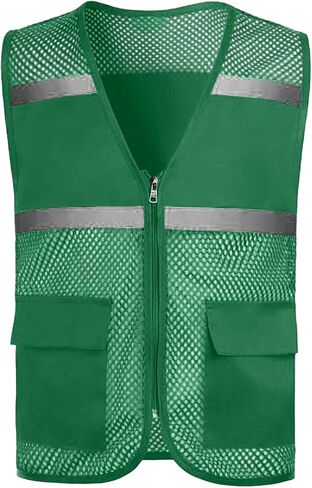 RKSTN Kids Student Reflective Safety Vest Sleeveless Jacket for Outdoor Activities Reflection Work Clothes in Saudi Arabia