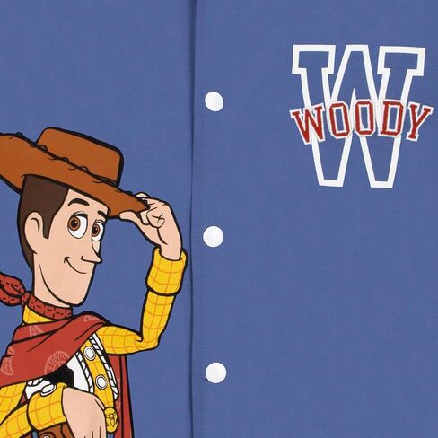 سترة الربيع للأولاد من Disney Toy Story، سترة Woody Boys Bomber، سترات قطنية للأطفال، أزرق 4 in Kuwait