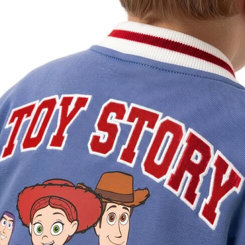 سترة الربيع للأولاد من Disney Toy Story، سترة Woody Boys Bomber، سترات قطنية للأطفال، أزرق 4 in Kuwait