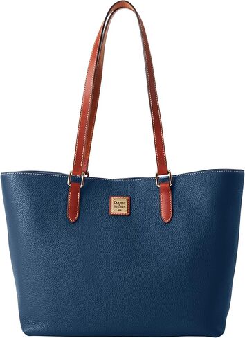 Dooney & Bourke Tote Bags for Women, Pebble Grain Leather Large Bag with Zipper Compartments and Long Shoulder Straps in Saudi Arabia