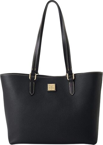 Dooney & Bourke Tote Bags for Women, Pebble Grain Leather Large Bag with Zipper Compartments and Long Shoulder Straps in Saudi Arabia