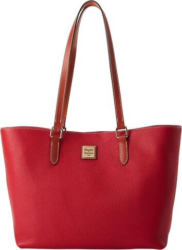 Dooney & Bourke Tote Bags for Women, Pebble Grain Leather Large Bag with Zipper Compartments and Long Shoulder Straps in Saudi Arabia
