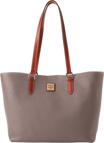Dooney & Bourke Tote Bags for Women, Pebble Grain Leather Large Bag with Zipper Compartments and Long Shoulder Straps in Saudi Arabia