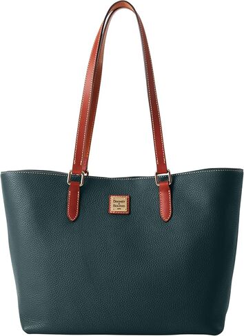 Dooney & Bourke Tote Bags for Women, Pebble Grain Leather Large Bag with Zipper Compartments and Long Shoulder Straps in Saudi Arabia