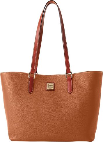 Dooney & Bourke Tote Bags for Women, Pebble Grain Leather Large Bag with Zipper Compartments and Long Shoulder Straps in Saudi Arabia