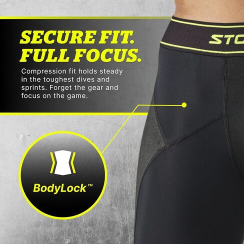Storelli BodyShield Unisex Turf Burn Sliders, Premium Turf Burn Protection, Sweat-Wicking, UV-Resistant Athletic Undershorts in Saudi Arabia
