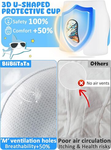 Boys Protective Underwear with 1 Athletic Cup, Soft Cotton Tagless Youth Briefs in Sizes XS,S,M,L,XL, for ages 4 5 6 7 8 9 10 11 12 13 14 15, Football Baseball, 2-Pack White-XS in Saudi Arabia