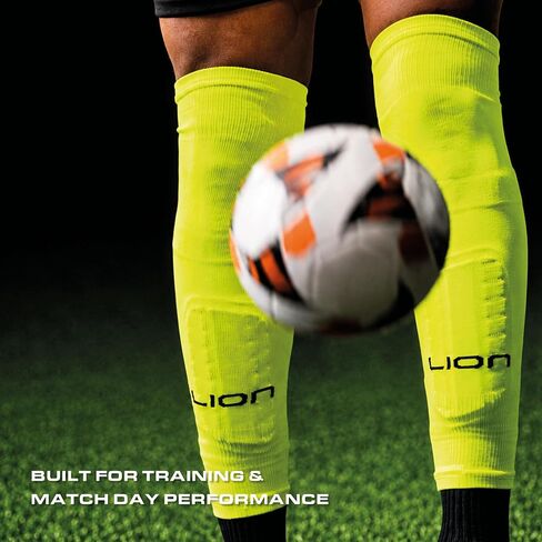 Lion Sportswear Kids Youth Elite Match Soccer Leg Sleeves – Pre Cut Sock Sleeves for Grip Socks - Multiple Colors Available in Kuwait