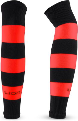 Lion Sportswear Kids Youth Elite Match Soccer Leg Sleeves – Pre Cut Sock Sleeves for Grip Socks - Multiple Colors Available in Kuwait