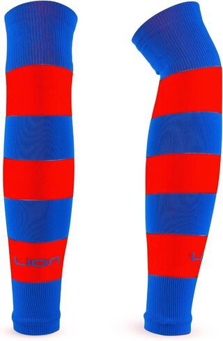 Lion Sportswear Kids Youth Elite Match Soccer Leg Sleeves – Pre Cut Sock Sleeves for Grip Socks - Multiple Colors Available in Kuwait