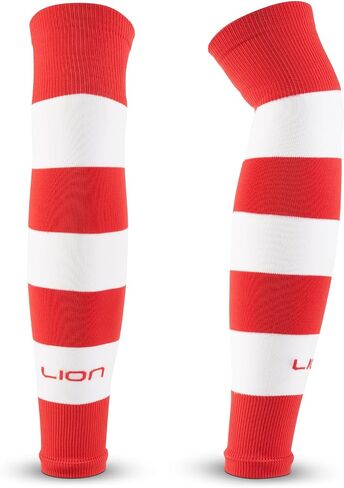 Lion Sportswear Kids Youth Elite Match Soccer Leg Sleeves – Pre Cut Sock Sleeves for Grip Socks - Multiple Colors Available in Kuwait
