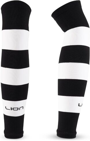 Lion Sportswear Kids Youth Elite Match Soccer Leg Sleeves – Pre Cut Sock Sleeves for Grip Socks - Multiple Colors Available in Kuwait