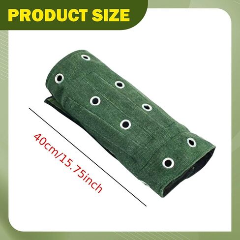 Vaveren Leg Gaiter الساق كم مضاد للقطع قماش أحذية محمولة غطاء حامي لتسلق الجبال المشي في الهواء الطلق الرياضة السفر in Kuwait