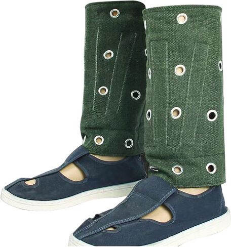 Vaveren Leg Gaiter الساق كم مضاد للقطع قماش أحذية محمولة غطاء حامي لتسلق الجبال المشي في الهواء الطلق الرياضة السفر in Kuwait
