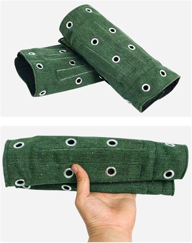 Vaveren Leg Gaiter الساق كم مضاد للقطع قماش أحذية محمولة غطاء حامي لتسلق الجبال المشي في الهواء الطلق الرياضة السفر in Kuwait
