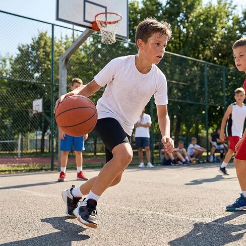 Youth Boys Compression Shorts Kids Tight Base Layer Breathable Childrens Underpants Workout Under Short Underwear in Saudi Arabia