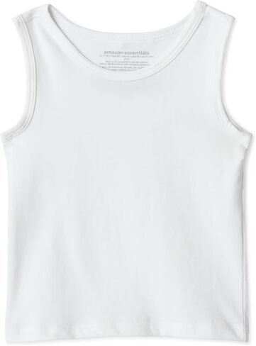 Amazon Essentials Boys' Cotton Jersey Tank Top Undershirt, Pack of 5 in Kuwait