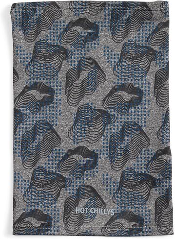 قناع رقبة شامواه مطبوع عليه Micro Elite للأولاد من Hot Chillys (الأطفال الصغار/الأطفال الكبار) Fleck Camo مقاس واحد in Kuwait