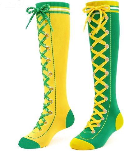 Boys knee high socks Cute patterned knee socks for girls Soft cotton Fun football socks For Kids in Saudi Arabia