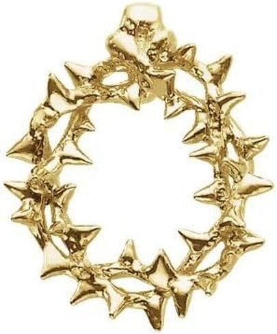 Sonia Jewels 28.25x23.5mm Crown of Thorns Charm Pendant (28mm x 23mm) in Kuwait