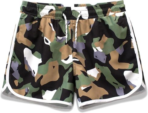 Hill & Sea Girls Swim Shorts Trunks Bathing Suits Kids Quick Dry Boardshort Bottoms Swimming Swimwear with Mesh Liner in Saudi Arabia