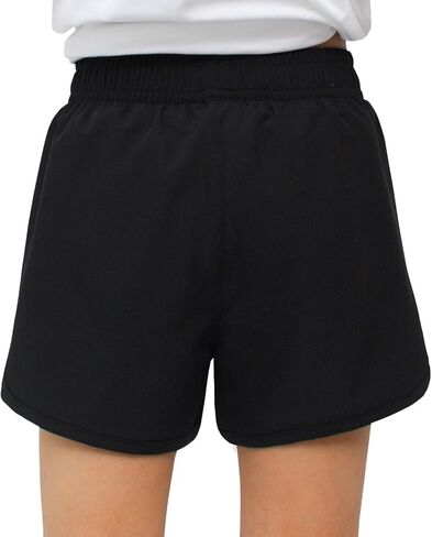 Hill & Sea Girls Swim Shorts 2 in 1 Bathing Suits Kids Quick Dry Boardshort Bottoms Swimming Swimwear with Compression Liner in Saudi Arabia