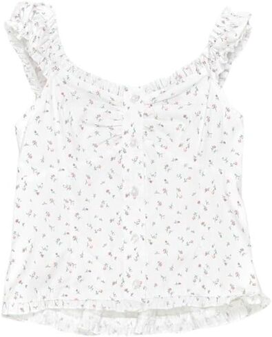 RSQ Girls Printed Button Front Top in Kuwait
