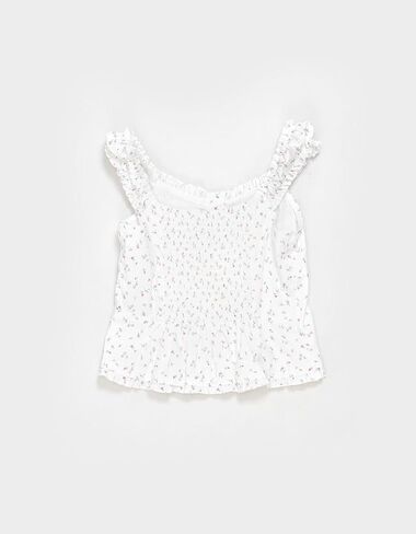 RSQ Girls Printed Button Front Top in Kuwait