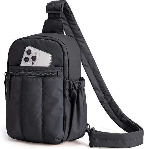 BAGSMART Small Crossbody Bags for Women, Puffer Sling Bag Fanny Packs, Purses Hobo Handbag for Daily Travel Hiking in Kuwait