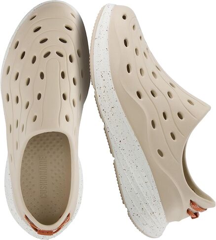 CUSHIONAIRE Fuel EVA Recovery Shoes for Men, Lightweight Slip On Waterproof Sneaker Clogs with Cushioned Footbed and Ventilated Design in Kuwait