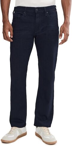 PAIGE Normandie 30" Inseam Transcend Straight Leg Jeans in Inkwell in Kuwait