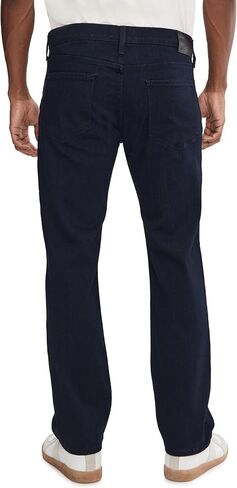 PAIGE Normandie 30" Inseam Transcend Straight Leg Jeans in Inkwell in Kuwait