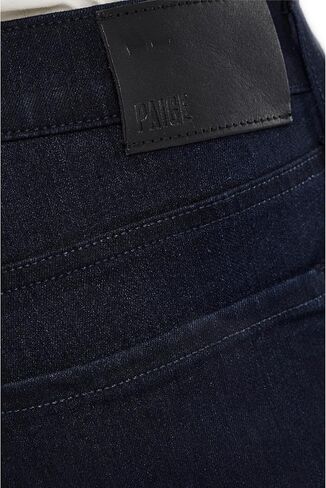 PAIGE Normandie 30" Inseam Transcend Straight Leg Jeans in Inkwell in Kuwait