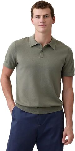 GAP Men's Short Sleeve Sweater Polo in Kuwait