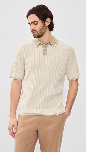 Paul Smith Men's Mens Sweater Ss Polo in Kuwait