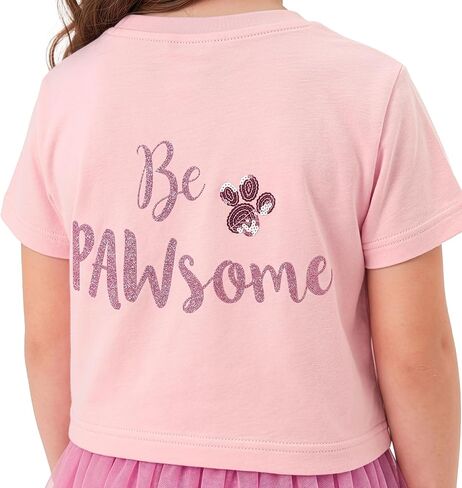 Paw Patrol Girls T Shirt And Skirt Set, Kids Summer Outfit With Skye, Liberty & Everest, Girls Clothes Set in Kuwait