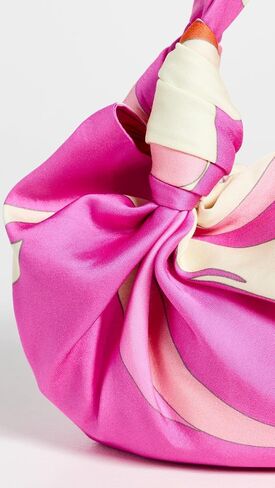 NLA Collection Women's Pink Swirl Knot Bag in Saudi Arabia