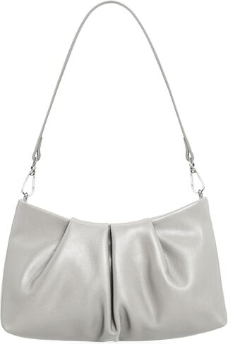 Women's Pleated Evening Clutch Dressy Formal Handbag with Chain & Shoulder Strap for Wedding, Prom & Party in Saudi Arabia